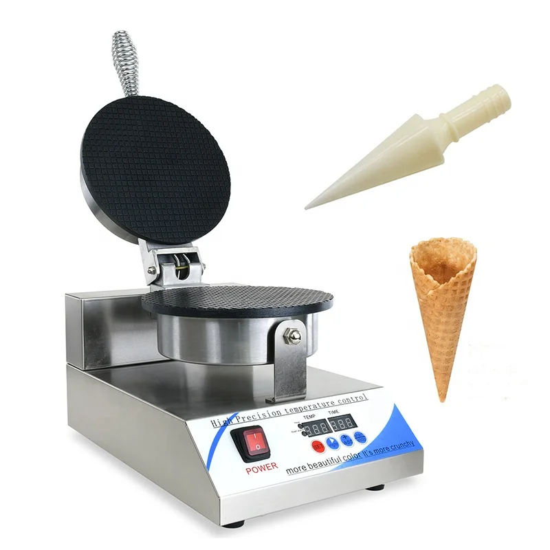 220V ice cream cone maker machine / waffle cone making machine / automatic waffle cone machine
