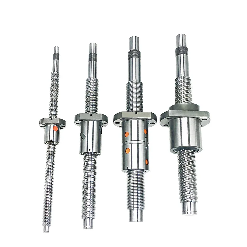 Hot selling C5 C7 grade cold rolled Linear ball screw nut assembly SFI1605 CNS ball screw set ball screws