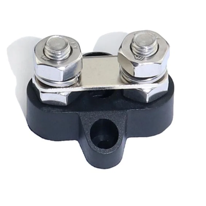 Stud M8  Negative Positive Terminal Block Stainless Steel Wire Screw Terminal  Connection link Block