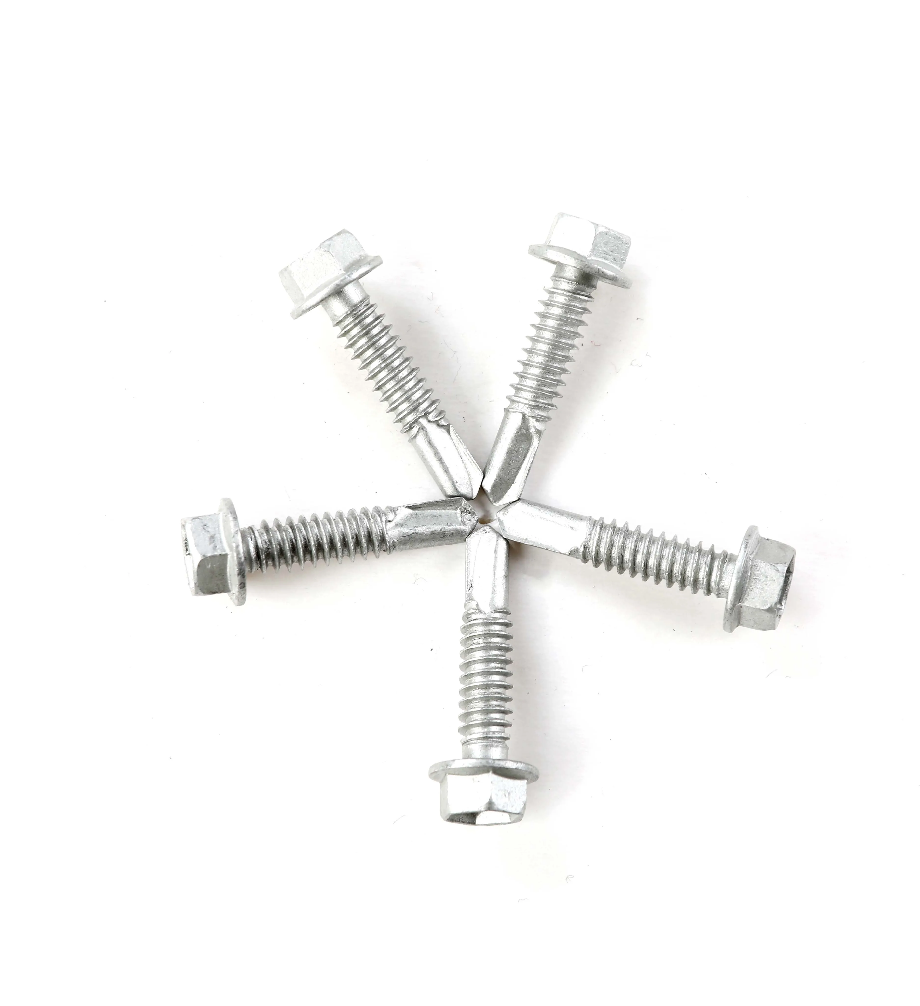 hex head self drilling concrete screw roofing screws with rubber washers