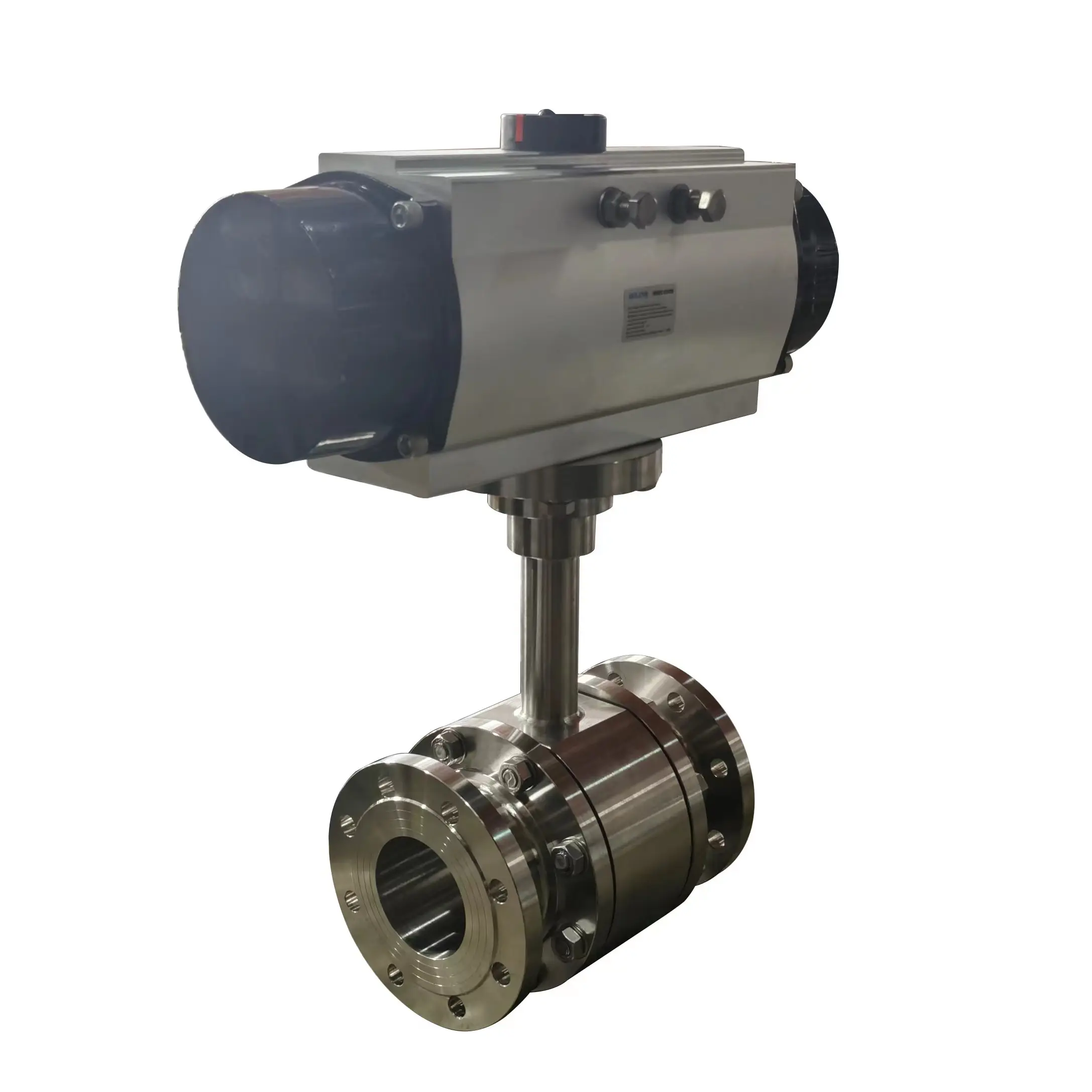Pneumatic Diaphragm Ultra Low Temperature Cryogenic  Ball Valve - 256 Degree For Liquid Nitrogen Gas