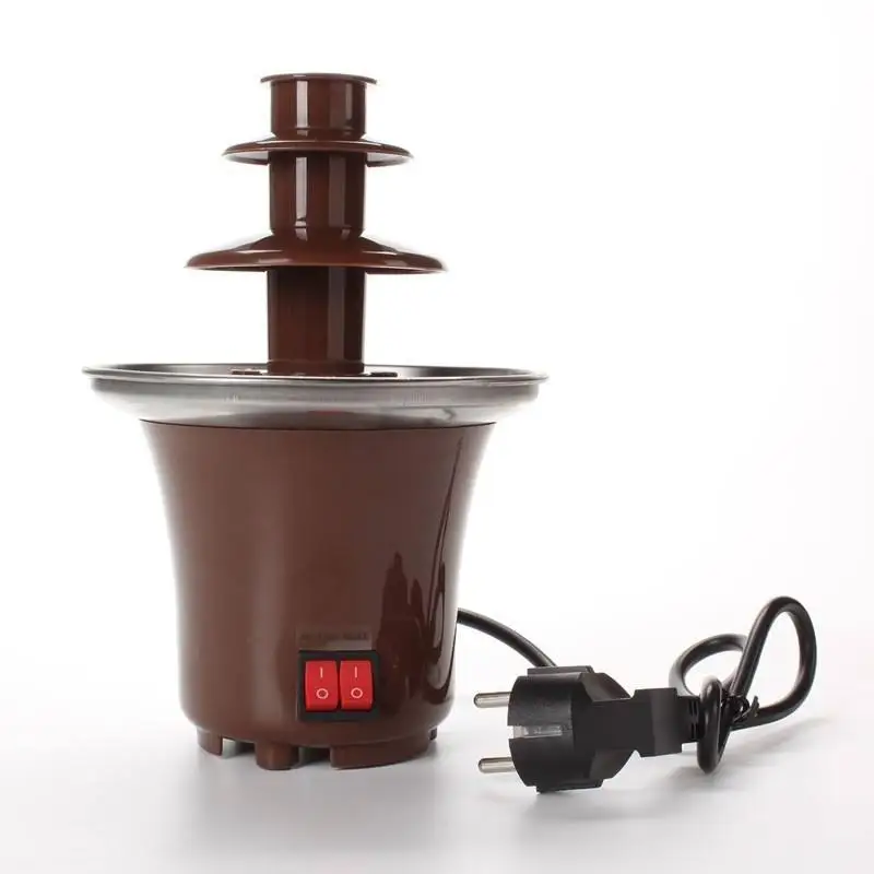Hot Sale Kitchen Catering Mini Electric Chocolate Fountains 3 Tire For Home DIY Party Price Cheap