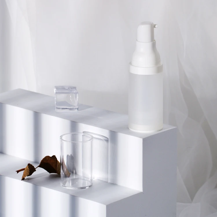 15ml 30ml 50ml frosted nail art skincare cream bottle empty plastic lotion bottles for cosmetics