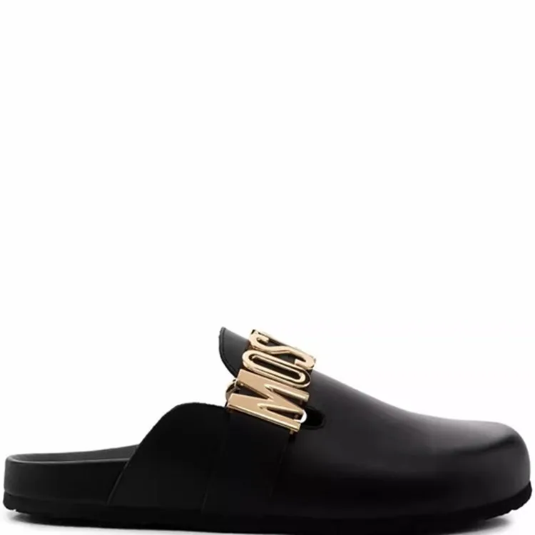 hot sale Half-pack PU slippers in summer outside flat-bottomed shoes PU half-drag shoes new style for ladies and women