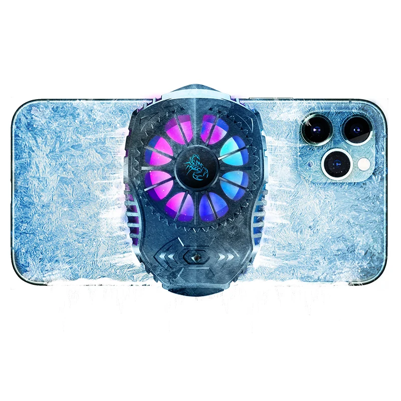 Мини-охладитель для мобильного телефона рассеивающий тепло радиатор полупроводниковый смартфон кулер