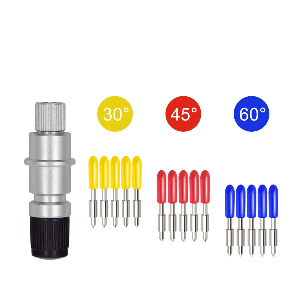 Sticker Vinyl cutter plotter Graphtec vinyl cutter machine CB15 Blade and holder 60 degree for vinyl sticker cutting machine