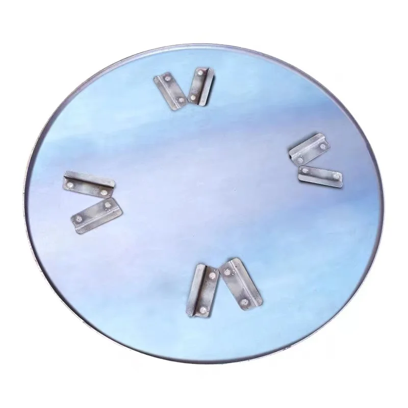 High Quality OEM Size concrete pavement float disc for gas Trowel trowel  ride on manganese polishing plate engineering Plate