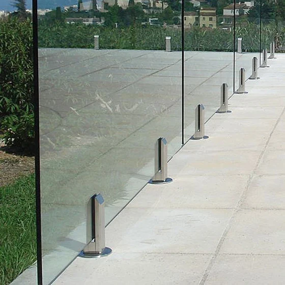 Germany Quality VM Factory Glass Fence Balustrades Handrails Design Stainless Steel Glass Railing Handrail Balcony