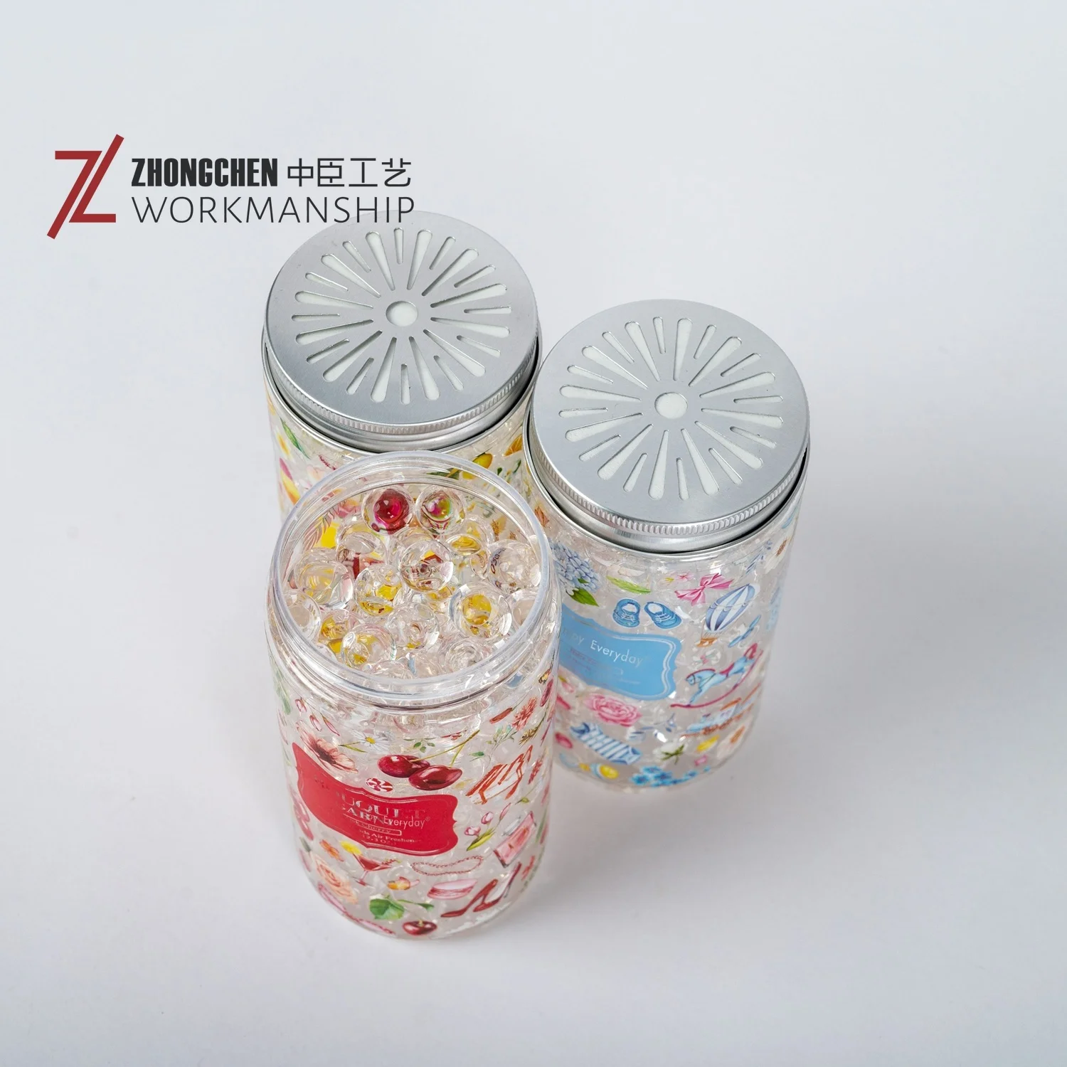 Perfumed Beads Air Freshener Long Lasting Fragrance Solid Gel Perfumes Crystal Beads Perfumed Beads Air Freshener