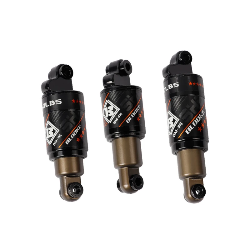 Mountain Bike Rear Shock Absorber Air Double Chamber
