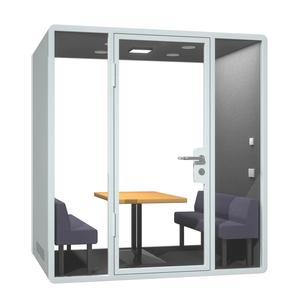 Customized size office privacy pods soundproof phone booth cabin