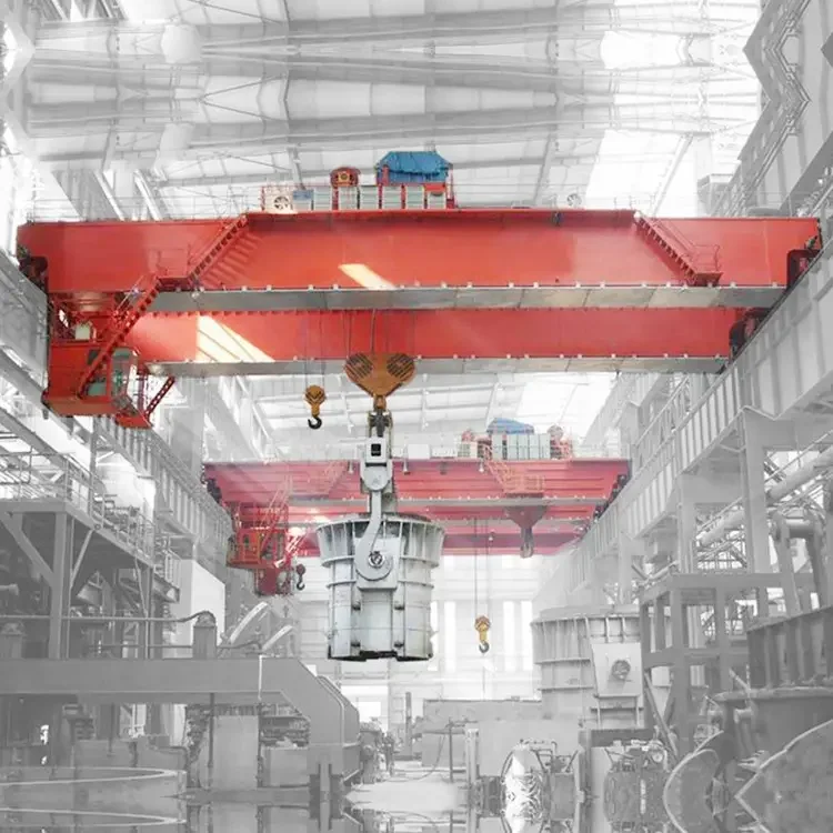 10 Ton Double Girder Overhead Travelling Crane Automated with Core Components