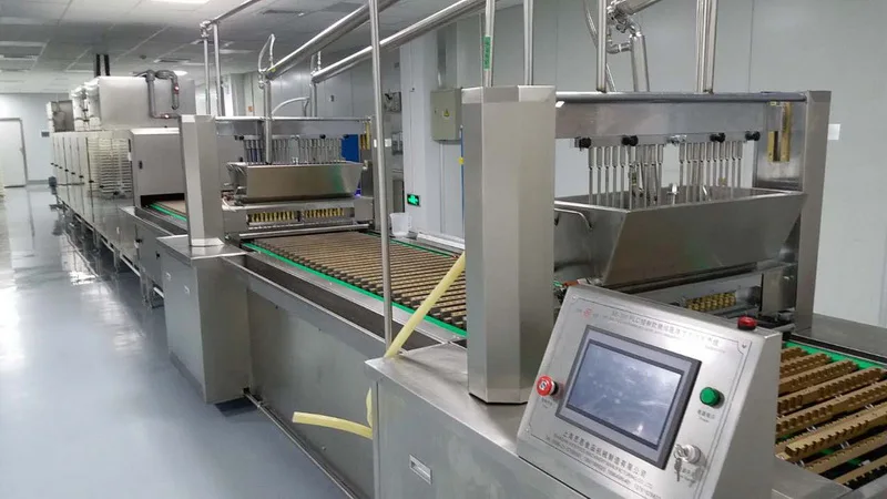 High Efficiency Full Automatic Hard Candy Production Line Hard Candy Machine
