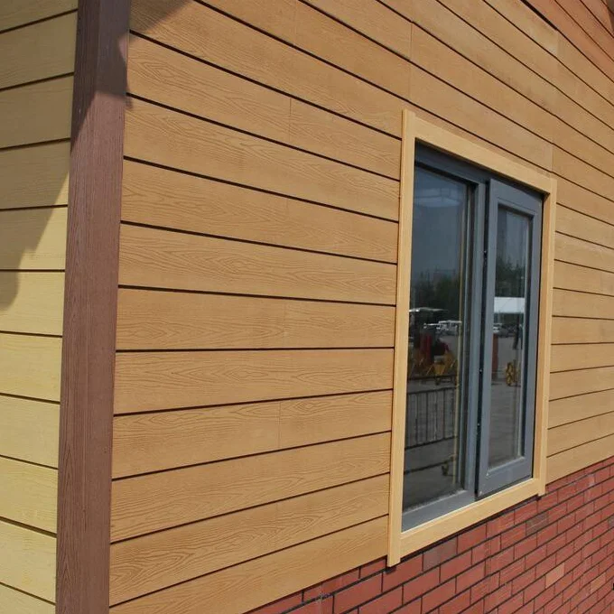 PVC/WPC Wood Plastic Composite Siding Exterior Wall Cladding