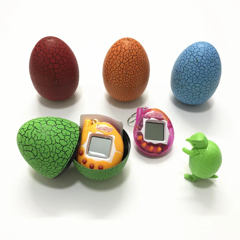 Electronic pet machine crack egg pack electronic growing game machine tumbler toy