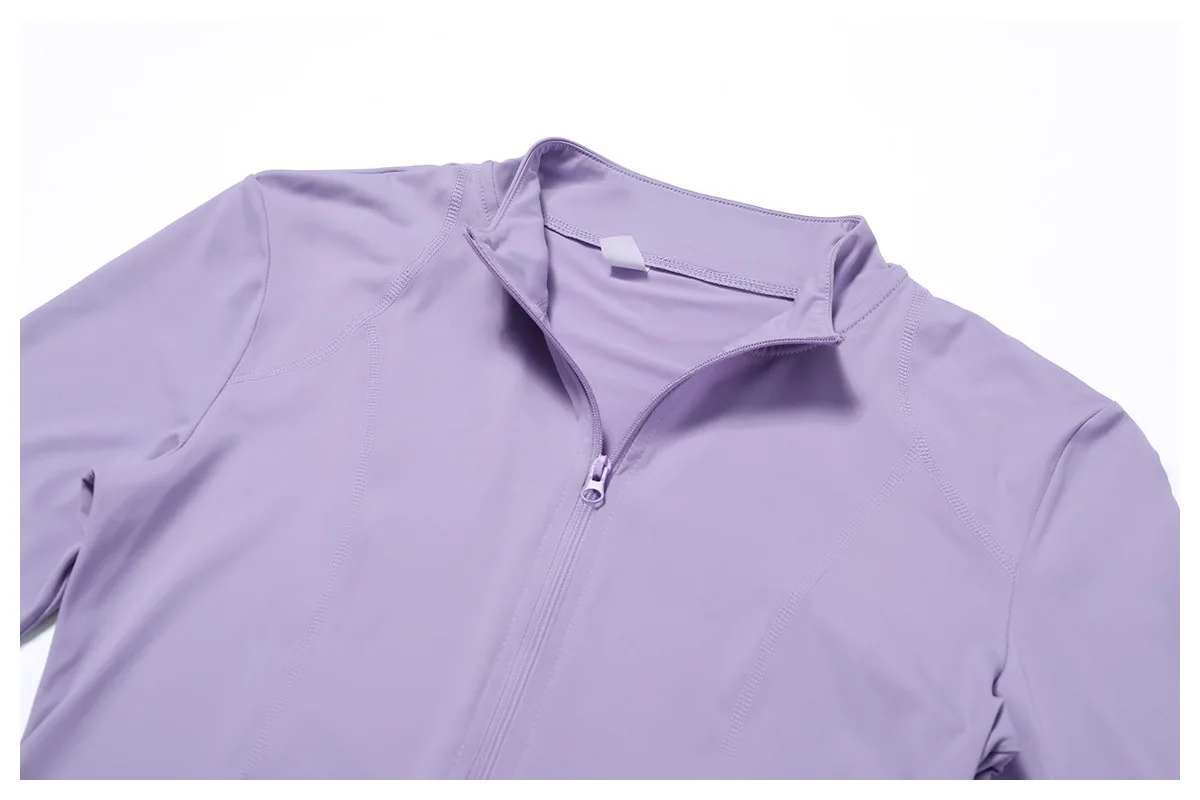 2PCS Women Custom Girls Stretchy Outdoor Sun Proof Quick Dry Running Fitness Tennis Zipper Jacket and Skirts Set With Short