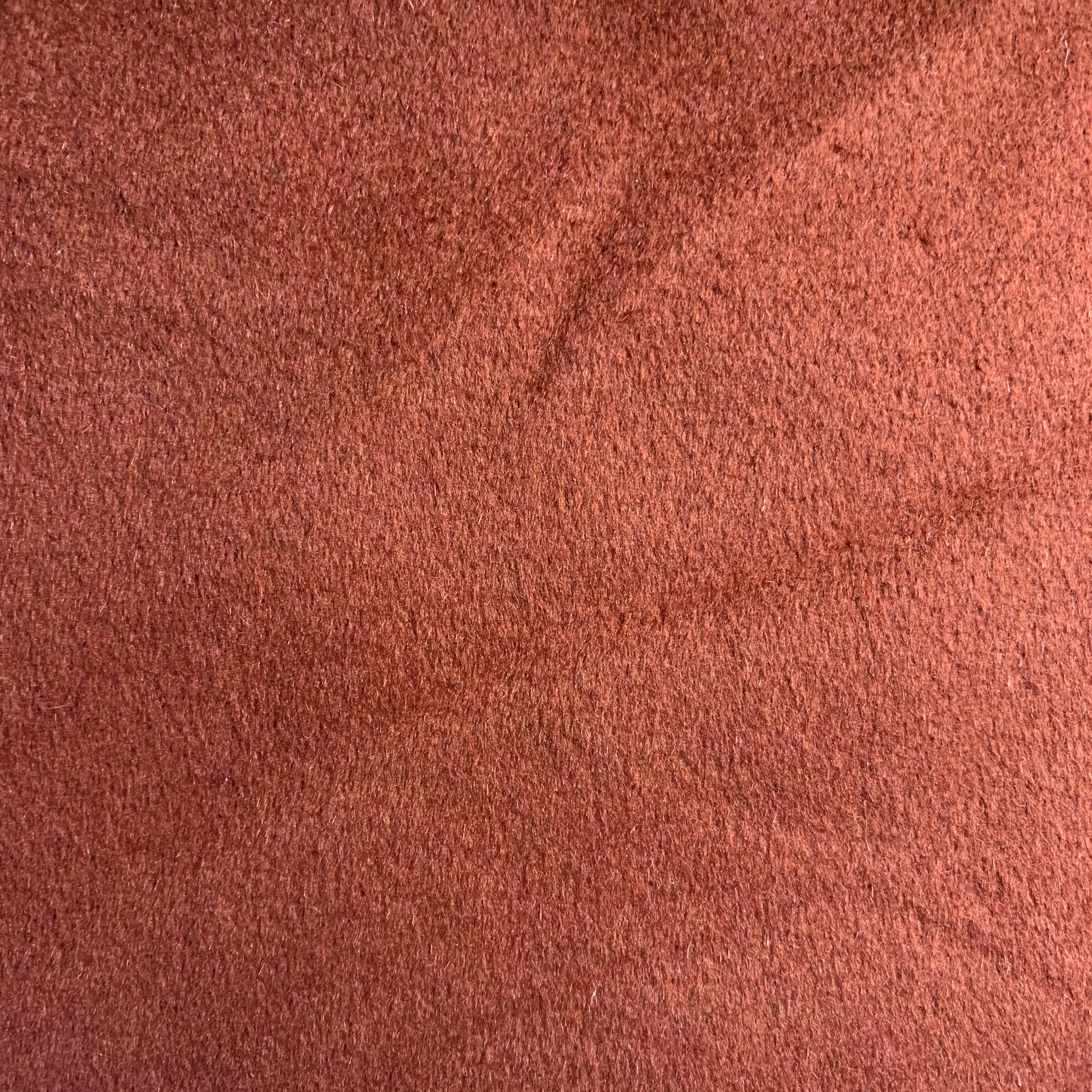 
High quality Clothing store coat Red camel rabbit hair single side Fabric 