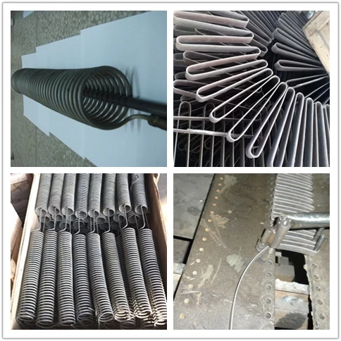 Oxidized heating elements made of  Aluchrom-O  flat wire 0Cr25Al5 flat wire FeCrAl25/5