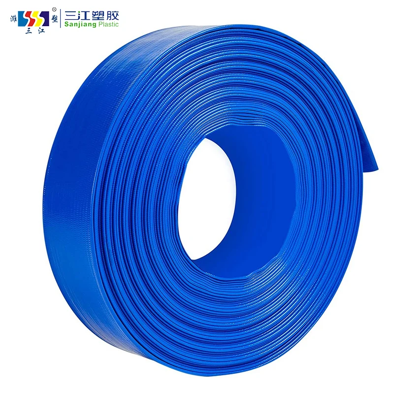 Fabric Braided Flexible PVC Sunny Hose Lay flat Hose Uv Resistant PVC Layflat Hose Pipe