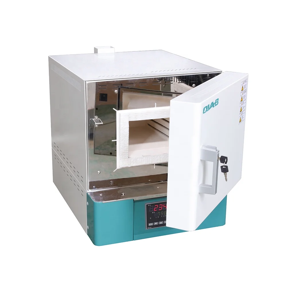 Qlab SX4 1200 Degrees Ceramic Fiber Lab Muffle Furnace With Good Stability