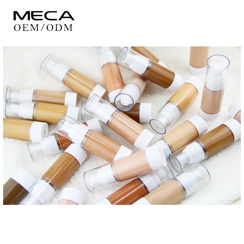 Popular good news cosmetics makeup make your own logo full coverage liquid foundation vegan long lasting