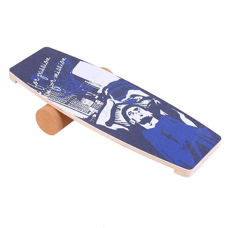 YINGPEI Wooden Non-slip Yoga Balance Board RehabilitationTrainer Wooden balance  Board