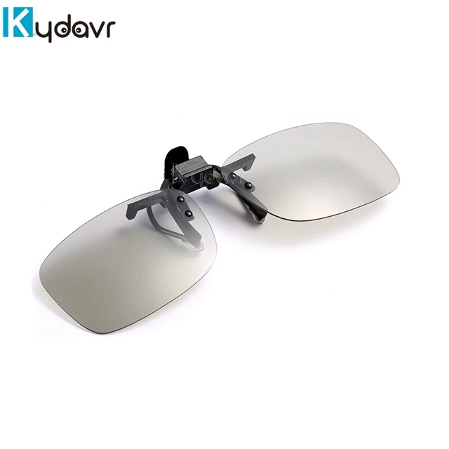  Оптовая продажа поляризованные очки с зажимом 3d-очки для кинотеатра 4D 5D 6D