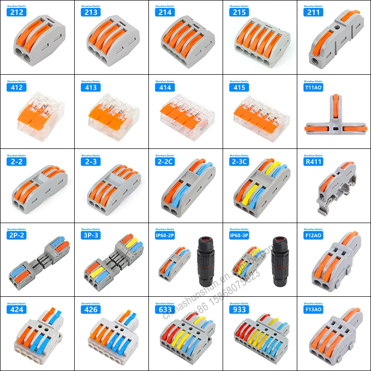 Crimp Terminals CE certification  Electrical Wire Terminals Copper Cable Lug Splicing Crimp Cable Connector kit box