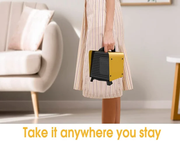 3KW Industrial Portable Electric Fan Square Heater Room Space Heaters Heating Element for Office