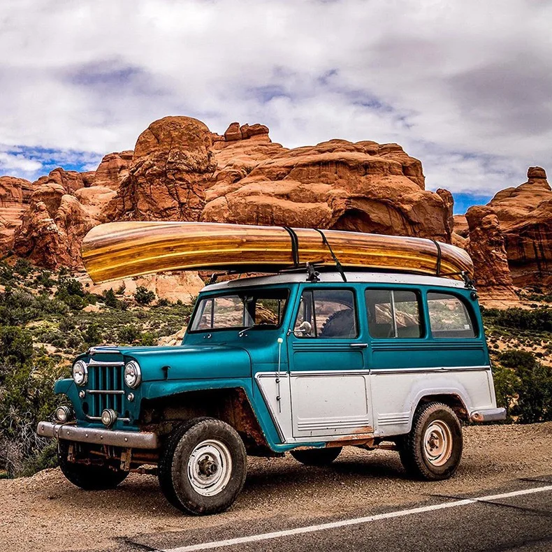 NEW 1 pair Surfing Board Kayak/Canoe Car Strap Canoe Quick Release Outdoor Cam Luggage Rack Scratch-free Nylon Tie Down