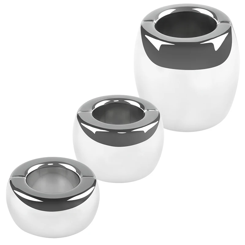 AIZHILIAN High quality Thick Wide Metal custom cock ring metal cock ring magnet penis ring