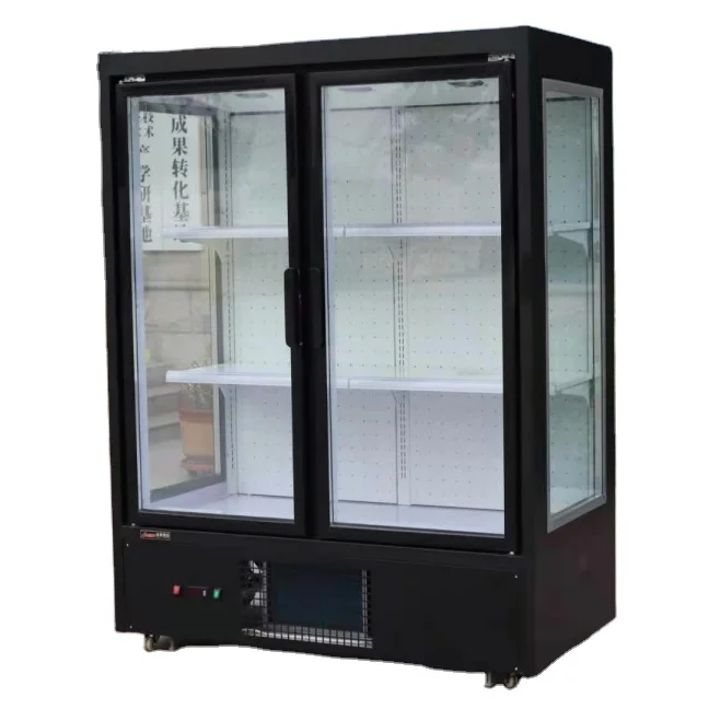 
3 glass door manufacturer custom refrigerator cases for flowers high quality display flower refrigerating cabinet 