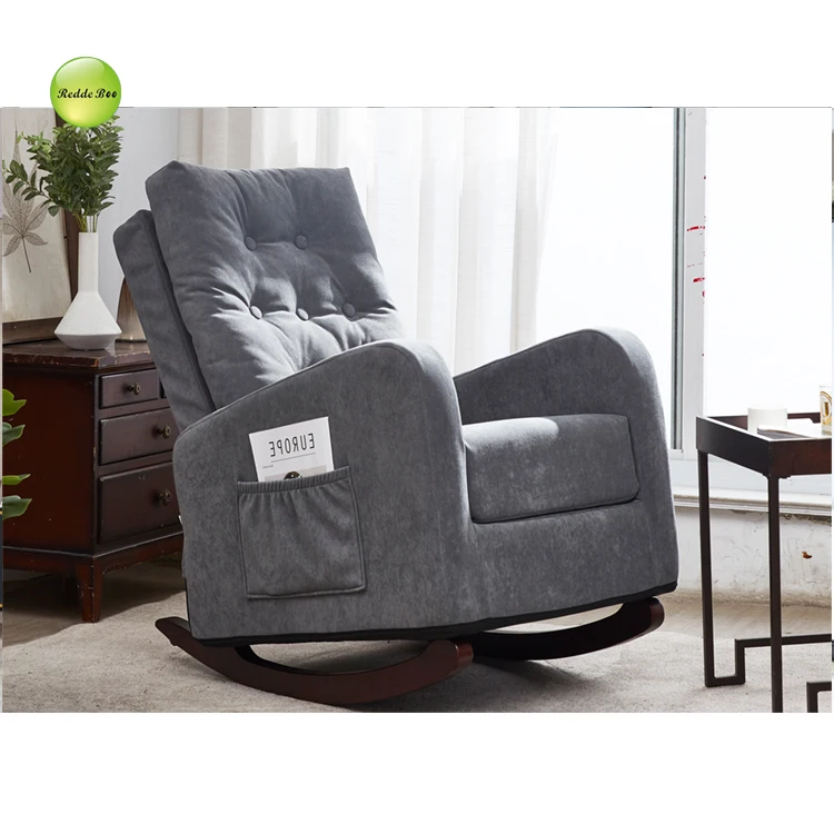 Single Recliner Sofa Rocking Chair Living Room Furniture Arm Chaise Leisure Lounge Chair Living Room Modern Leisure Sofa