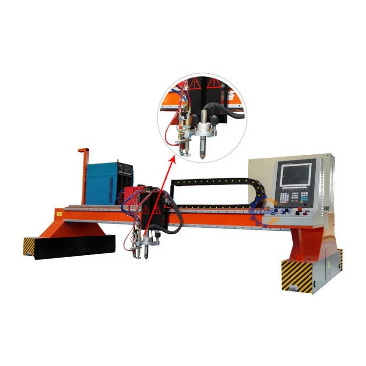 JOBEST Factory direct large metal plate gantry cnc plasma and flame cutting machine /plasma cutter/metal cutting machinery