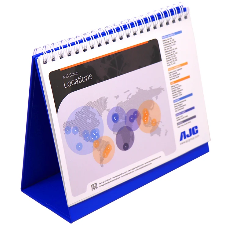 2021 Custom Printing Desktop Calendar Desk Table Monthly Advent Calendar (1600335469115)