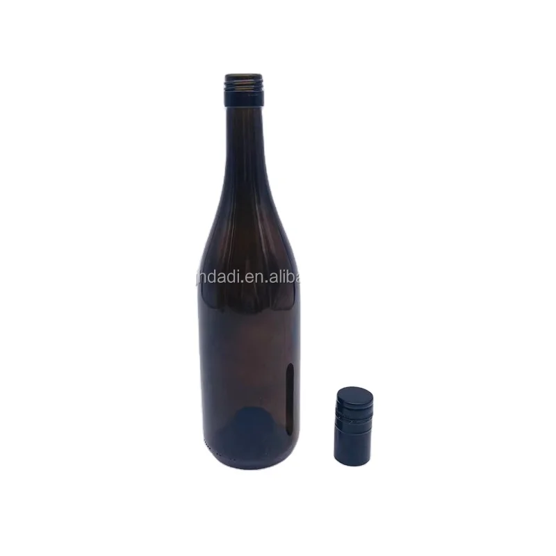 750ml glass wine bottles for Cabernet Sauvignon / Pinot Noir etc Red wine glass bottle