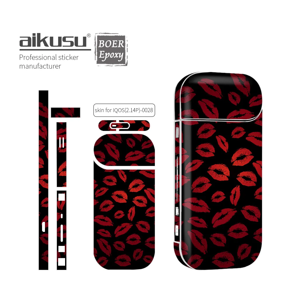 For  IQOS (2.14P) label printing custom sticker self adhesive sticker