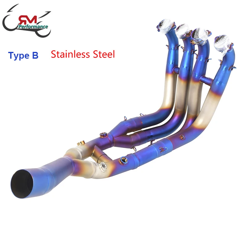 Для Bmw S1000RR S1000R 2019 2020 2021 2022 Мотокросс выхлопной скрытая петля Slide-перед соединение выпускной коллектор питбайк локоть модификации