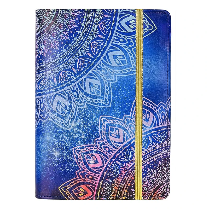 Wholesale Custom Planner Binder Notebook A5 A6 A7 Ring Binder Pu Leather Clip Notebook Planner Organizer Budget Binder