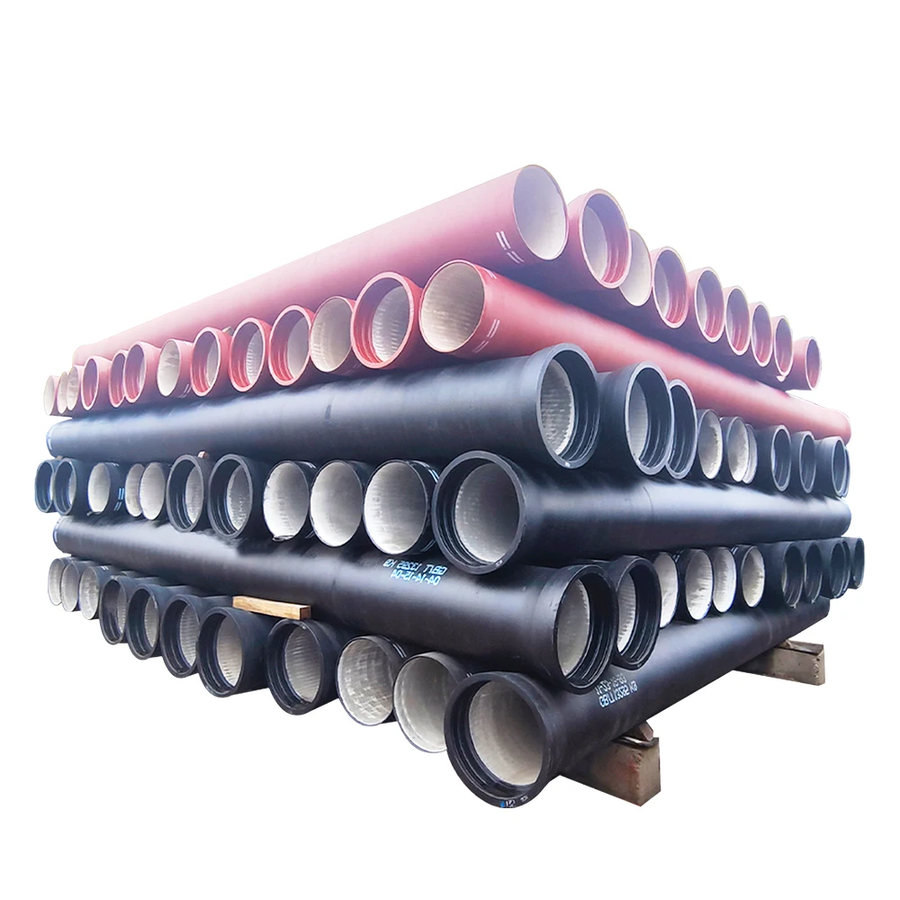 Production of K9/c25/c30/c40/ sewage treatment ISO2531 water supply ductile iron pipe manufacturers how many dollars a piece