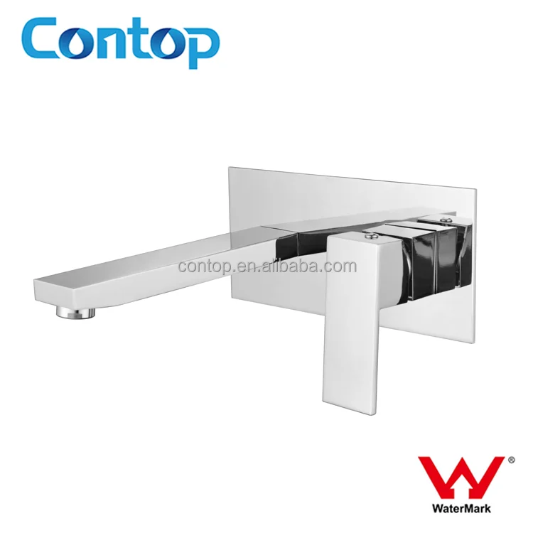Watermark Approval Wall Basin Mixer with Solid DZR Brass Plate