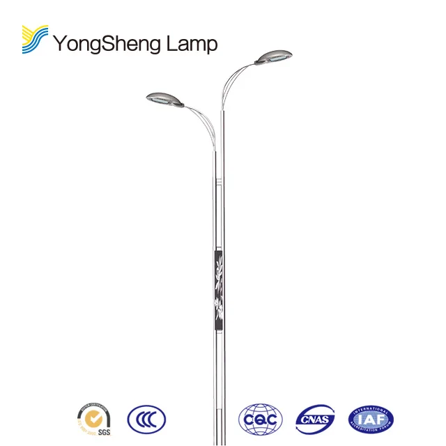 high quality solar pathway lights solar street light pole with factory price