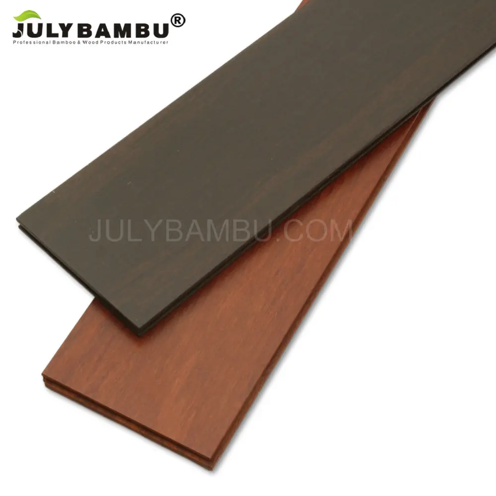 Quick Shipping Moso bamboo  Long Lifetime Click Lock Bamboo Flooring For Courtyard