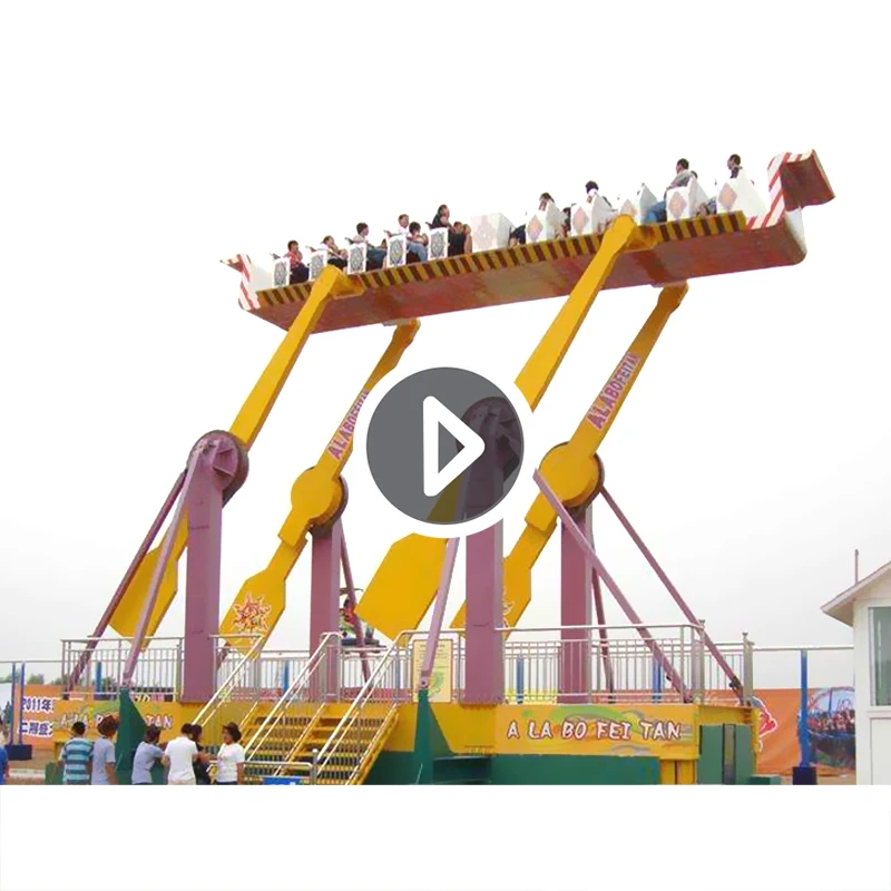 Outdoor Amusement Park Rides Thrilling Attractions Flying Carpet Carnival Games Arabian Magic Carpet Machine For Sale