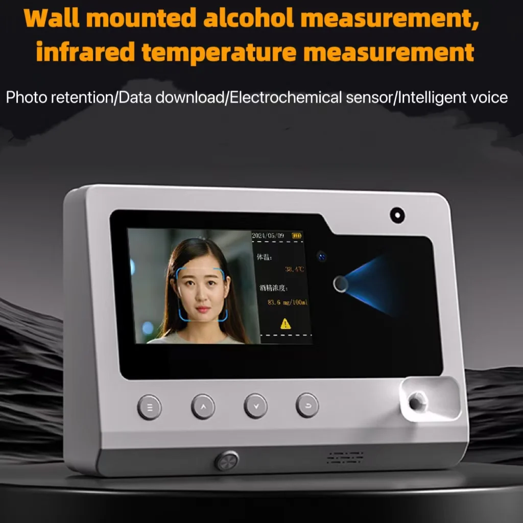 Wall mounted pre job alcohol analyzer