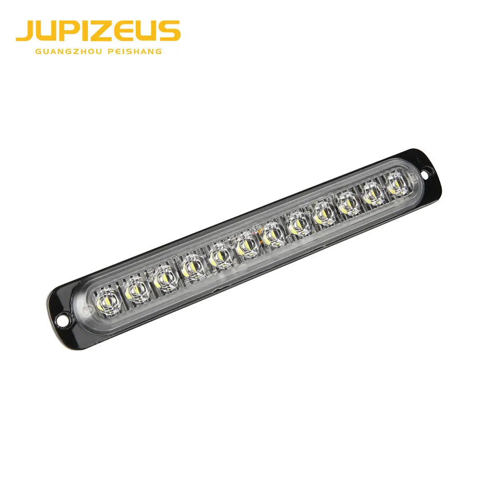 12LED 3030 Emergency Strobe Lights Driving Warning Light Flashing Light Bar For Car Truck Off Road Vehicle ATV SUV