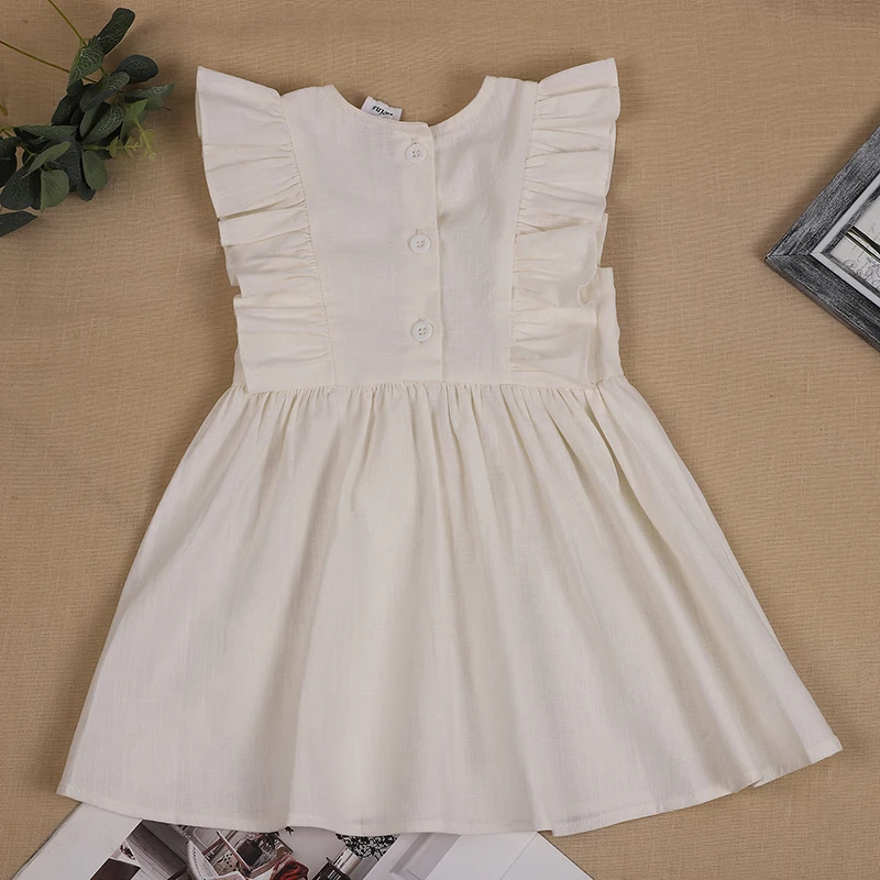 Innovative products high quality cute korean baby girl dresschiffon made in china