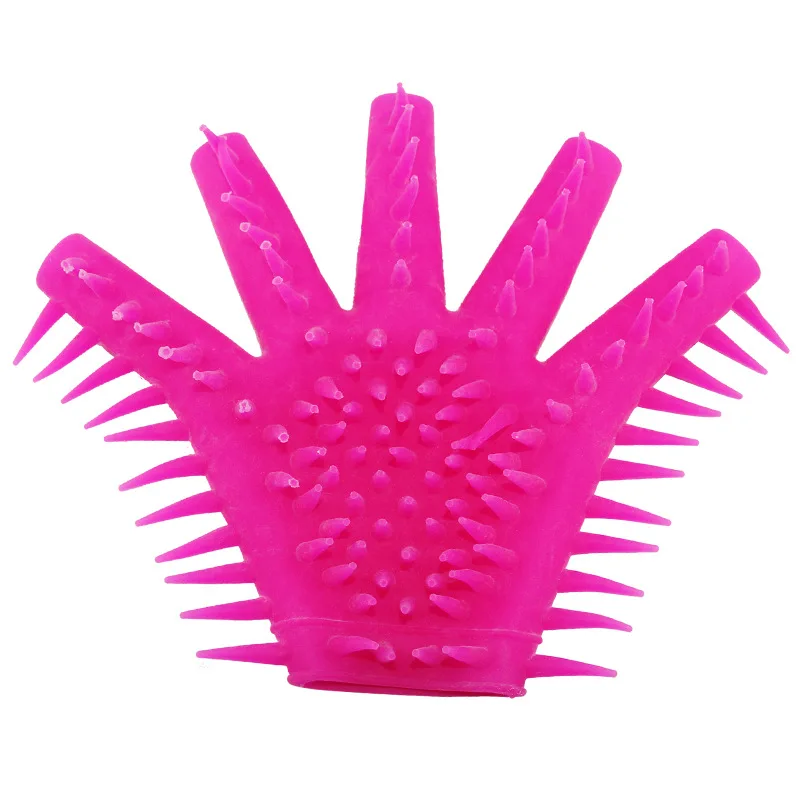 Masturbation Glo ves Spike Sex for Male Masturbation Erotic Finger Vibrator for Couples Adult Games Erotica products