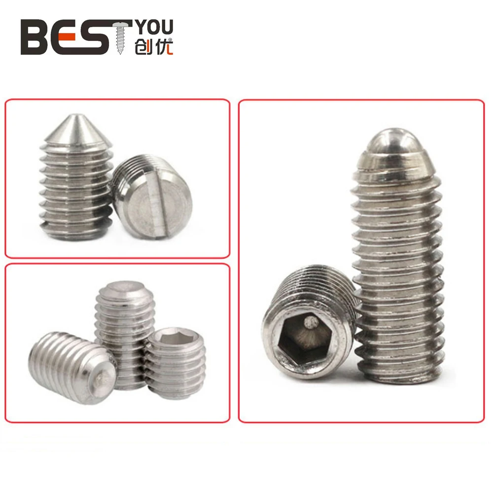 Ball Point Set Screw Ball Spring Plunger Screw