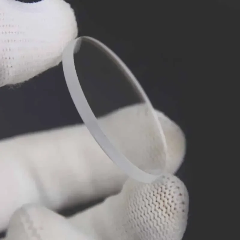 Customized Optical Sapphire Glass 2inch thickness 0.43mm Protective Window Lens